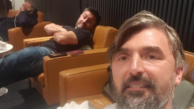 Novak Djokovic's coach Goran Ivanisevic posts from the airport in Melbourne on Thursday. Picture: Instagram