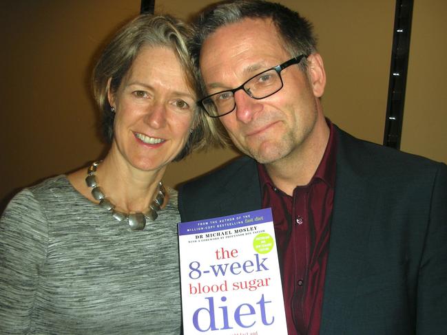 Dr Michael Mosley and his wife Dr Clare.