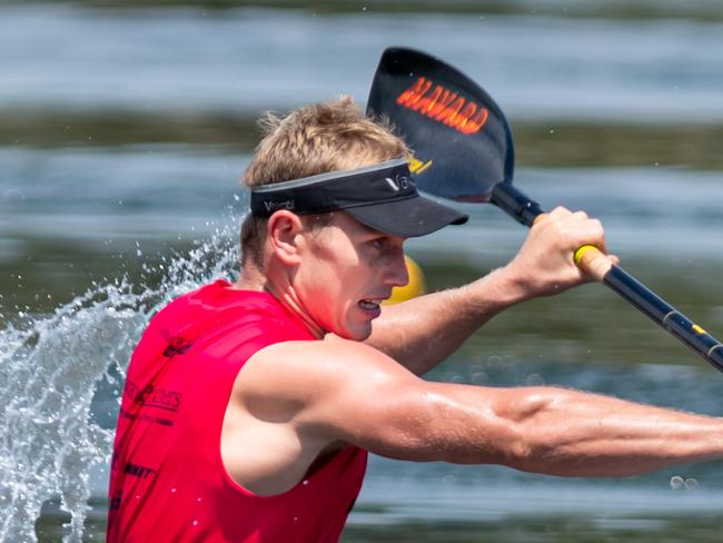 Paddler Noah Harvard is chasing a spot at his first Olympics.