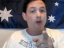 anti-Muslim extremist Ralph Cerminara. Picture: Youtube