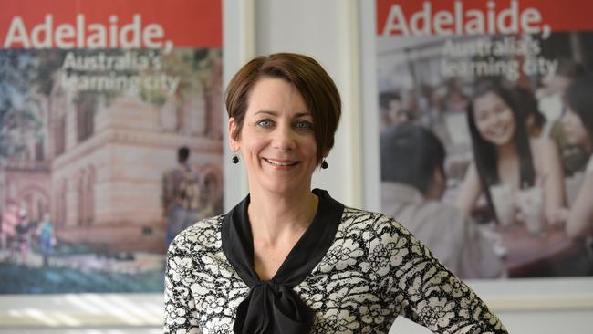 Study Adelaide CEO Karyn Kent. Picture: Naomi Jellicoe