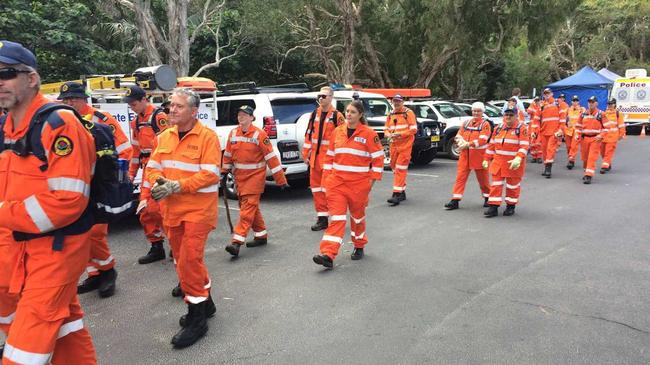 The search continues for missing backpacker Theo Hayez. Picture: Marc Stapelberg