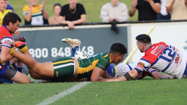 Windsor's Ahmani Leilua. Picture: Steve Montgomery