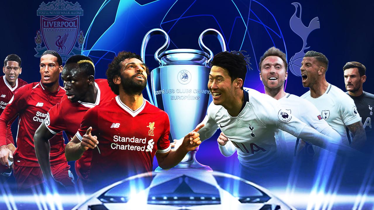 Liverpool and Tottenham meet in the Champions League final