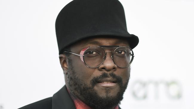 Rapper will.i.am claims he was targeted because of his race. Picture: Richard Shotwell/Invision/AP, File