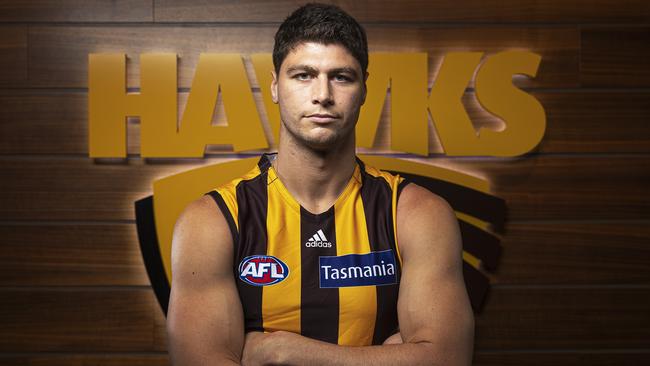 Jon Patton has made a strong impression since being traded from GWS to Hawthorn.