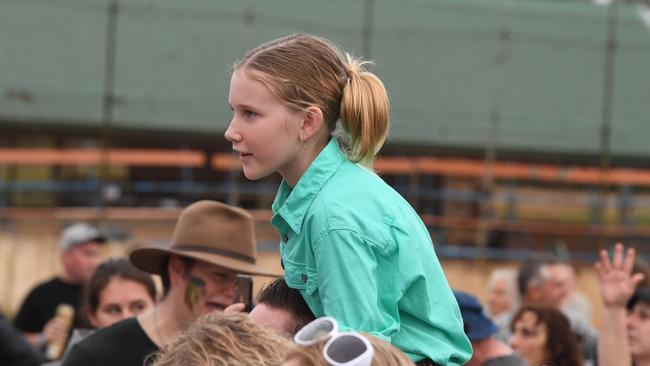 Families from Coraki, Woodburn, Lismore and surrounds attended the One From the Heart concert to lift the spirits of flood impacted residents in the Lismore region. Concert was free at Lismore showgrounds May 15, 2022. Picture Cath Piltz