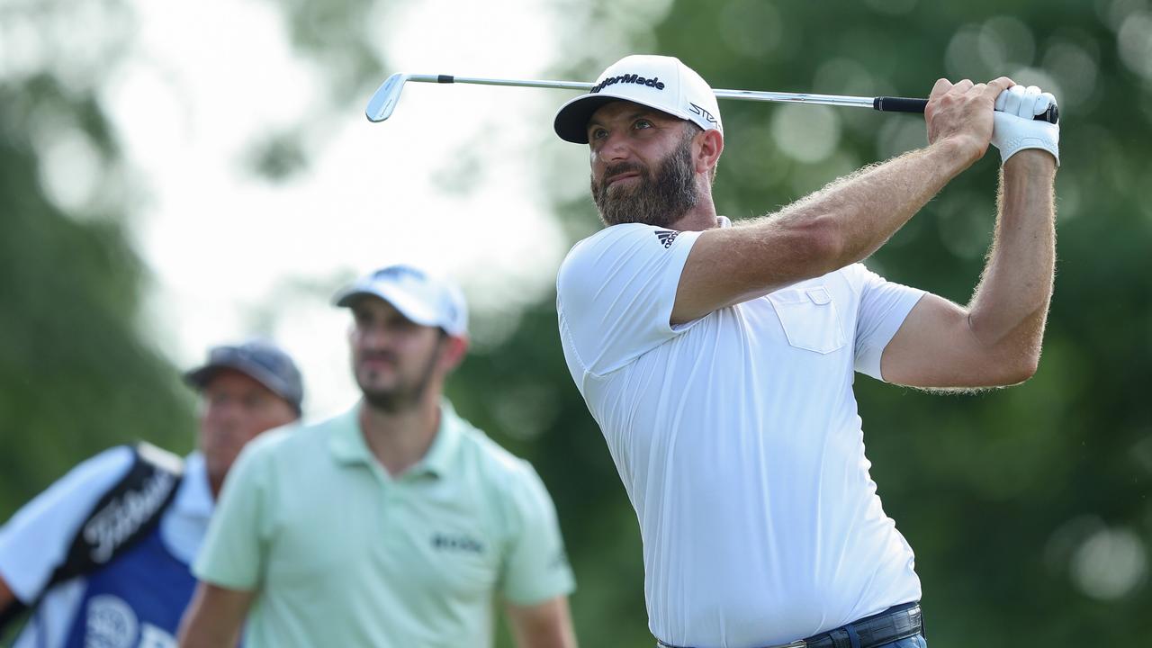 Dustin Johnson is the highest-profile name to join the LIV Series. (Photo by Richard Heathcote/Getty Images)