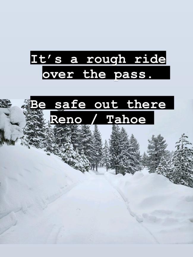 Jeremy Renner has shared a warning to locals in Nevada to “be safe” after being crushed by a snowplough while trying to clear roads for his family and neighbours.