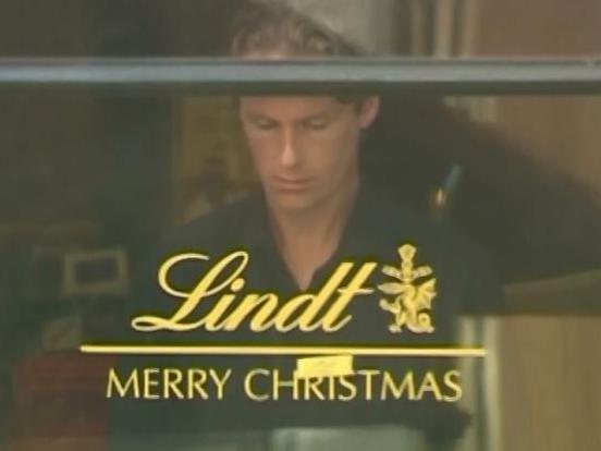 Lindt cafe siege victim Tori Johnson at the window of the Cafe. Picture CH 7