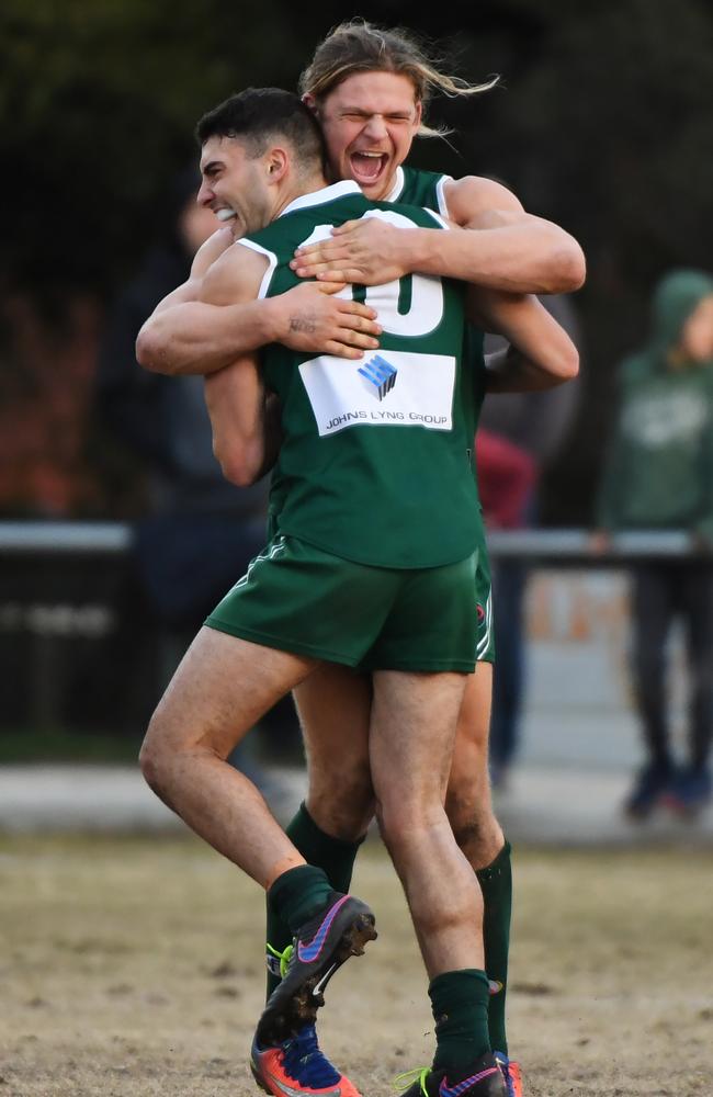 Tynan Smith played an important role in Greensborough’s last-gasp win.