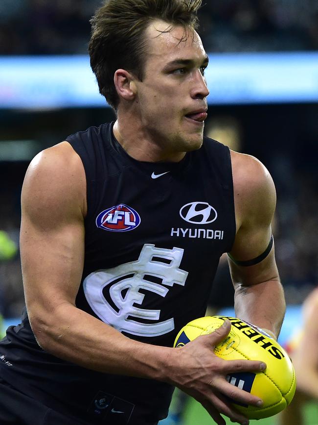 Ellard played 63 AFL games for Carlton. Picture: AAP