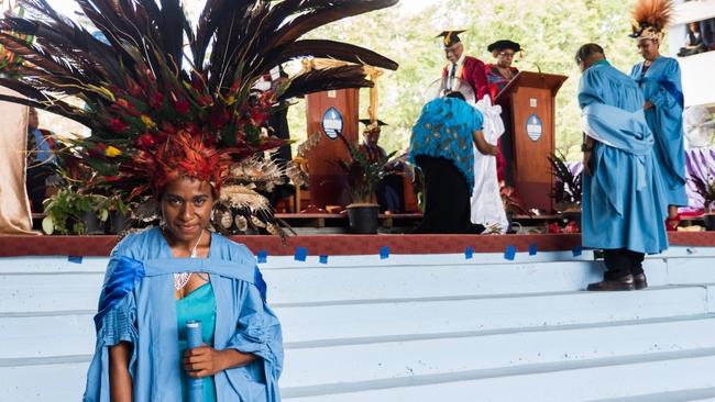 Pacific leadership and governance student graduates.