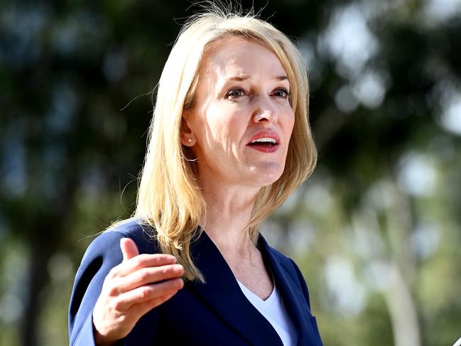 Transport Acting Minister Natalie Ward said the union is to blame for the railway disruptions. Picture: NCA NewsWire / Jeremy Piper