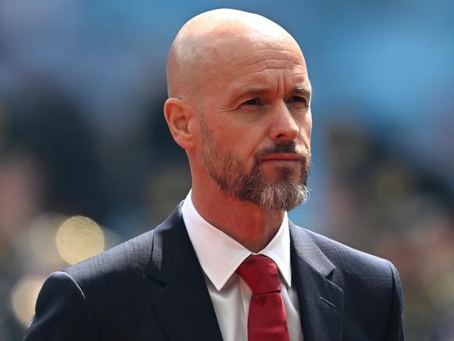 Erik ten Hag is confident he’ll be successful, with or without Manchester United. Picture: Mike Hewitt/Getty Images