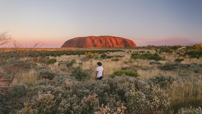 A recent decision to close Uluru to climbers has caused controversy. Picture: Tourism NT/Jason Van Miert