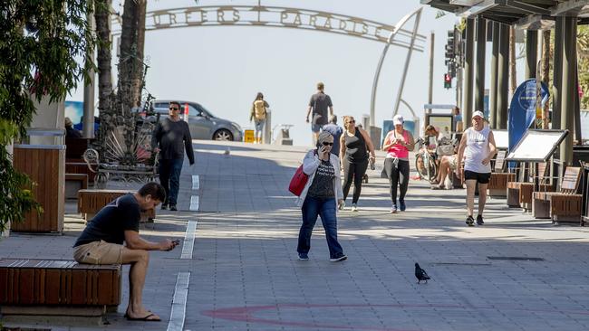 Some businesses say Surfers Paradise needs to be cleaned. Picture: Jerad Williams