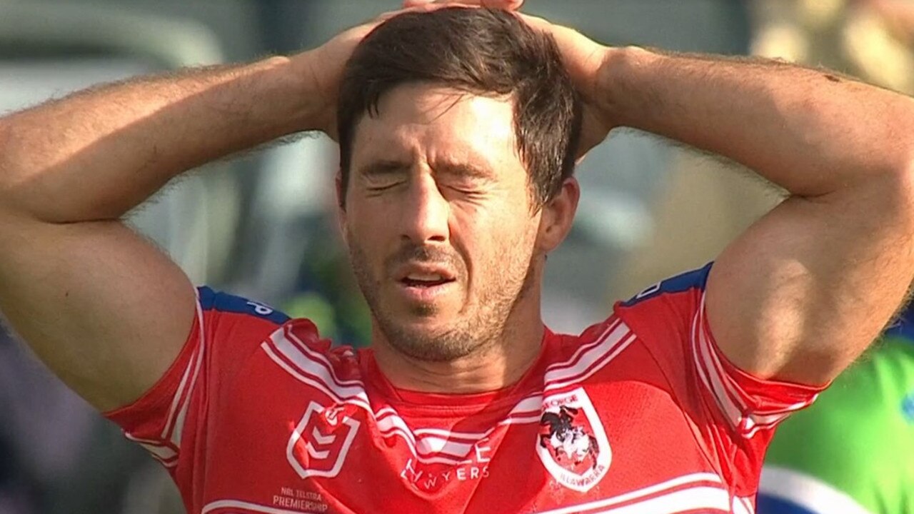 You can never say Ben Hunt doesn't care. Photo: Fox Sports