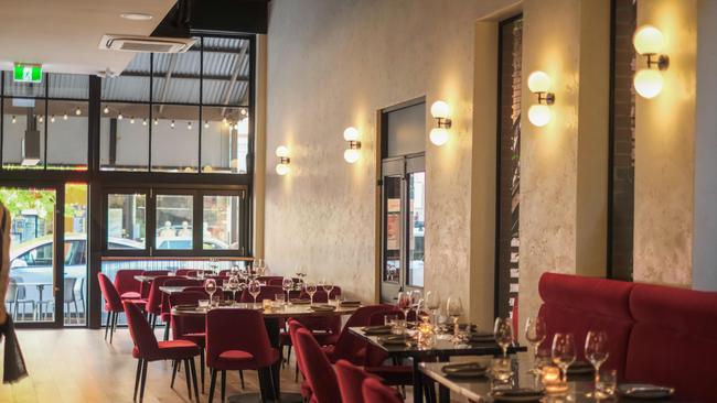 Inside Enoteca Lounge and Cucina in Rundle St in the CBD. Picture: Supplied