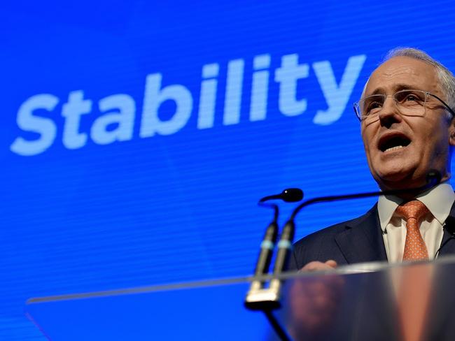 Malcolm Turnbull’s promise of stability has proven challenging to deliver. Picture: Jason Edwards