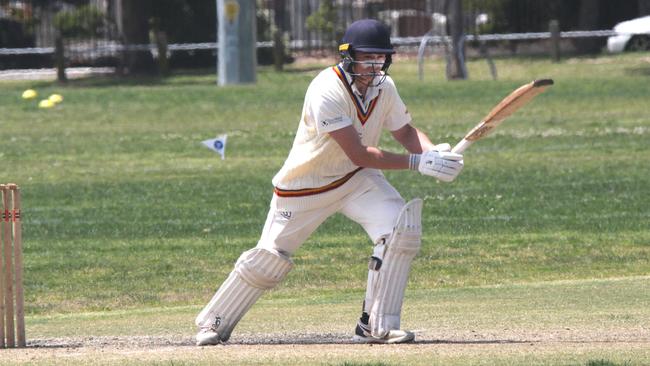 Sam Gove batting for the Heat this season. Picture: Frankston Peninsula CC