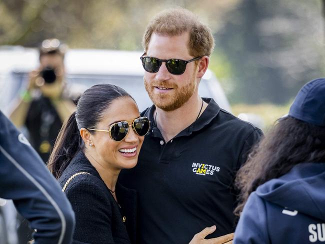 The Duke and Duchess of Sussex stunned the world when they told Oprah Winfrey they had experienced racism within the royal family. Picture: AFP.