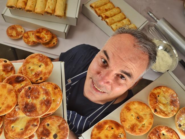 Melbourne chef Ray Capaldi is about to unveil Melbourne's first “pie school”. Picture: Tony Gough