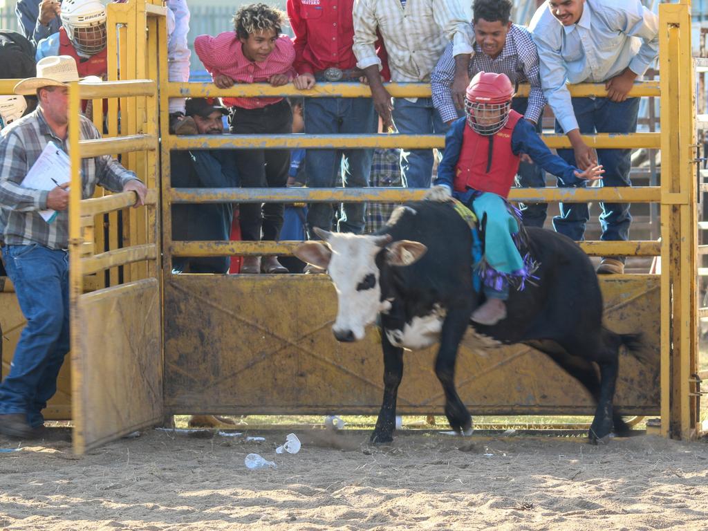 Cherbourg Rodeo, October 15, 2021. Picture: Holly Cormack