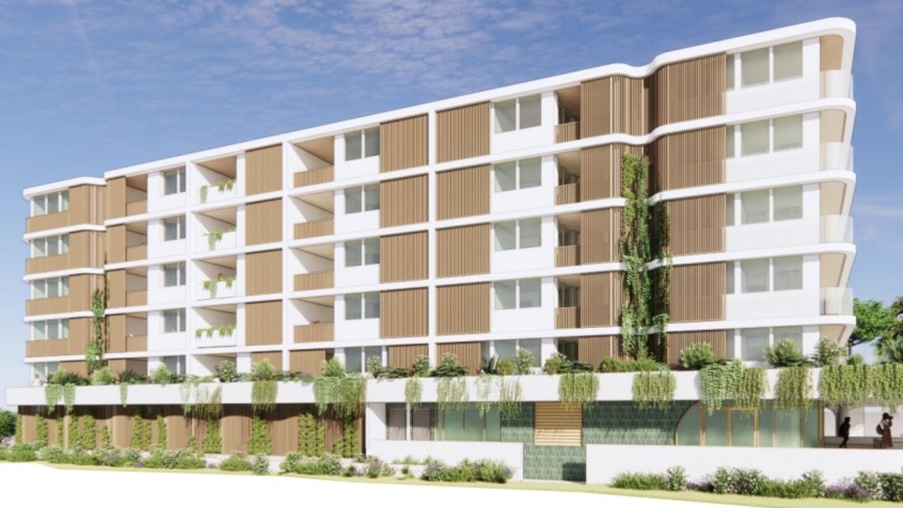 Renders of the proposed development for 9 Onslow St, Golden Beach. Photo: JSTN Architects