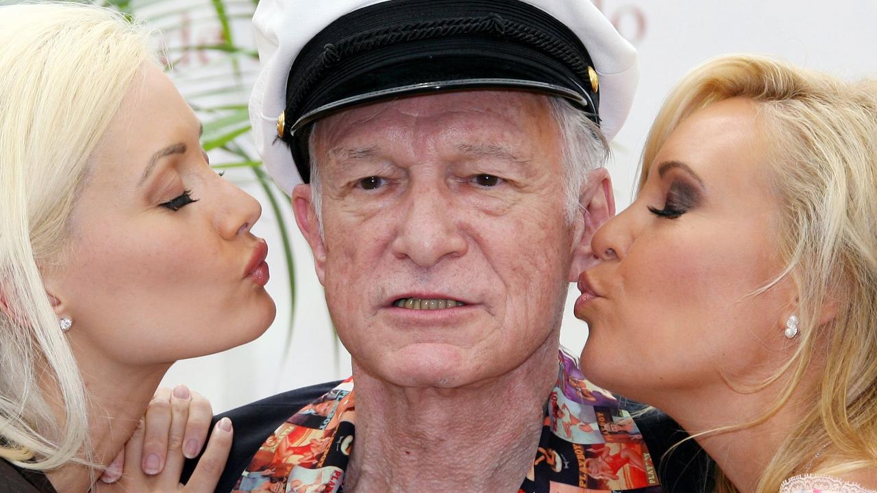 Hugh Hefner died in 2017. Picture: AFP/VALERY HACHE