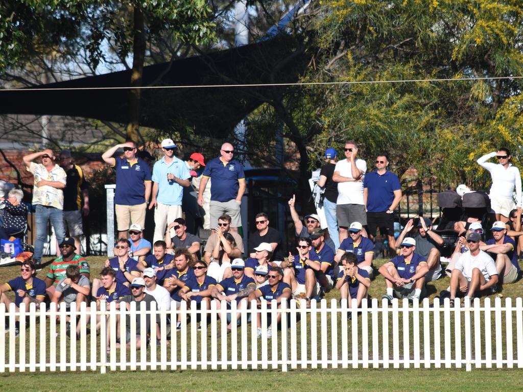 Dolphins supporters cheer on their team. Picture: Sean Teuma