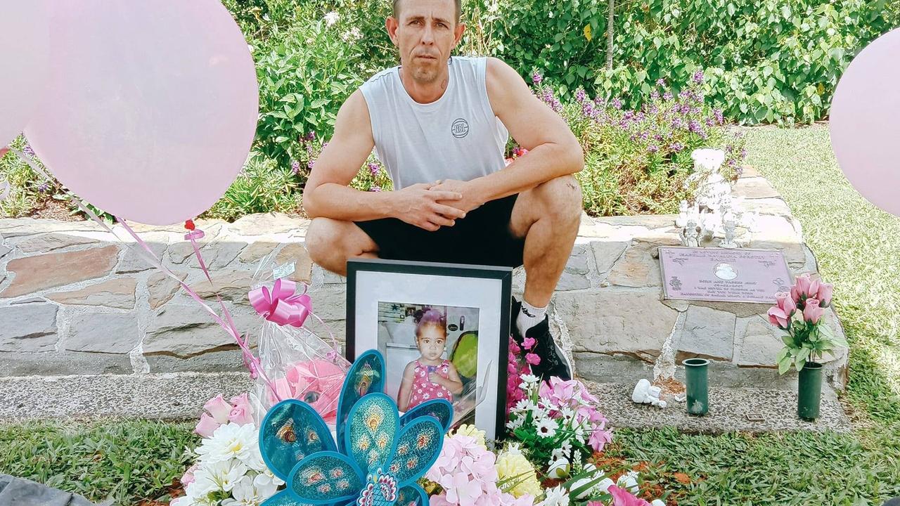 REST IN PEACE: Robert Mills laid his daughter to rest in Tully on September 4, 2020.