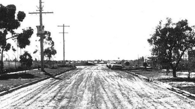 A photograph of the scene of one of the attacks in 1986 in Sunshine. Source: Victoria Police