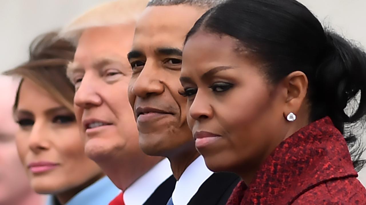 Inauguration Day in 2017. Picture: Jim Watson/AFP