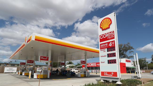 Viva says its Coles Express servos have seen a 40pc drop in petrol sales.