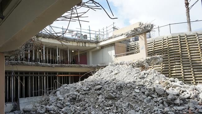 Work is underway at Chadstone’s “David Jones” carpark. Picture: Supplied