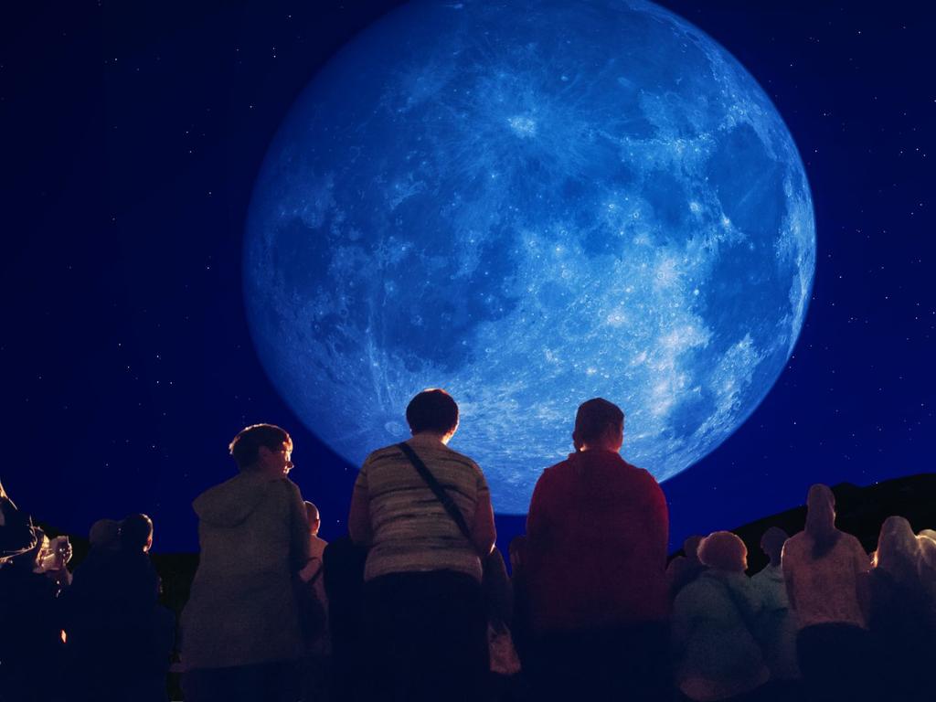 What is a blue moon and supermoon?