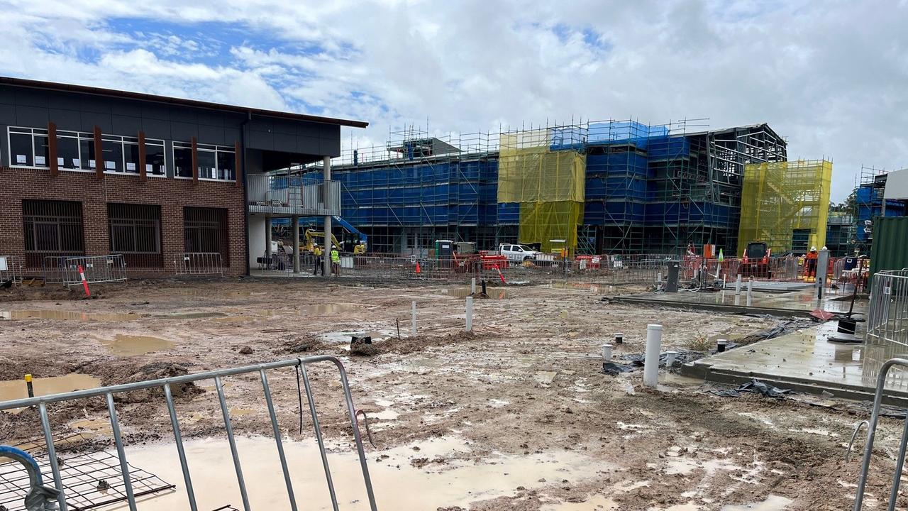 The opening of Bellbird Park State School at Ipswich had been impacted due to recent severe weather over the festive period.