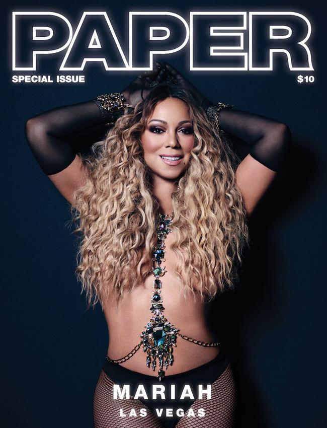 Mariah Careys Topless Paper Magazine Cover Shoot Slammed For Being