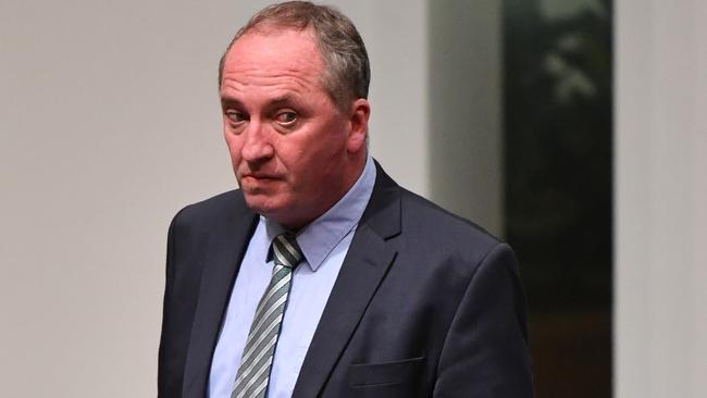 Former deputy prime minister Barnaby Joyce. Picture: Mick Tsikas/AAP