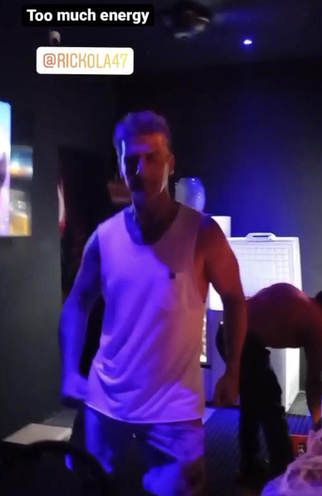 Ricky Olarenshaw pictured inside Flame Spa. Picture: Supplied