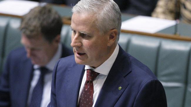 Australian Nationals party leader and Deputy Prime Minister Michael McCormack. Picture: AP.