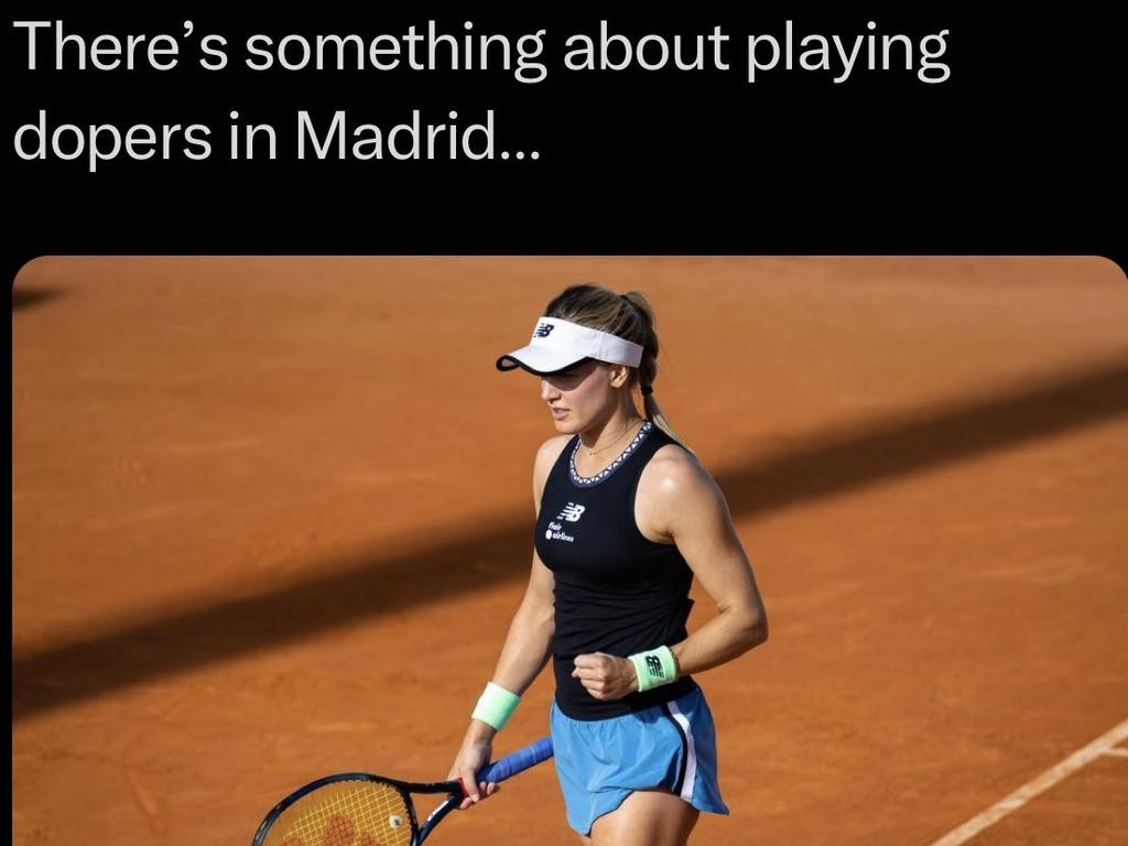 Eugenie Bouchard deleted this controversial tweet.