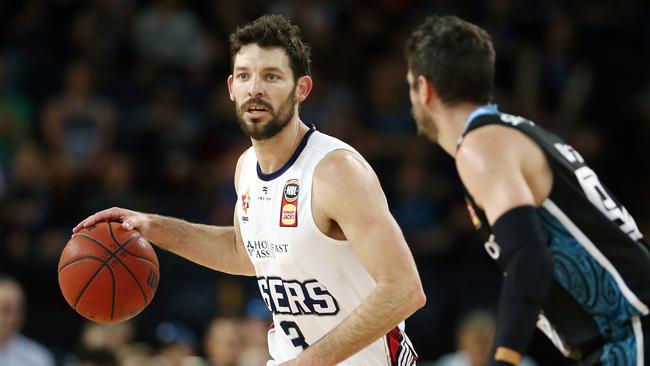 Kevin White of the 36ers in action against the New Zealand Breakers. Picture: Anthony Au-Yeung/Getty Images