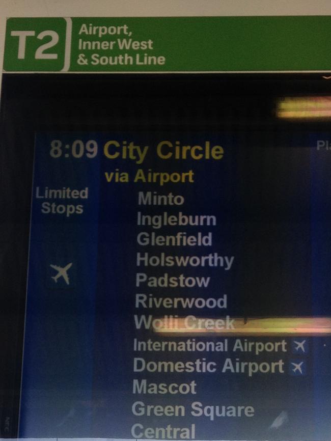 Macquarie Fields station has a lack of train services.