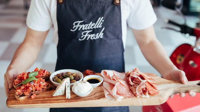 Fratelli Fresh’s antipasti. Picture: Supplied