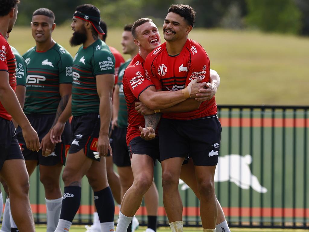 Jack Wighton is close friends with Latrell Mitchell. Picture: Jonathan Ng