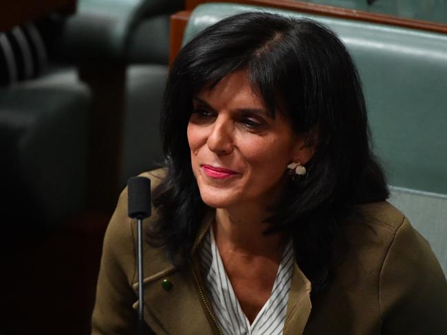 Julia Banks quit in spectacular fashion this week, hitting out at the ‘bullying and intimidation’ tactics used by Peter Dutton’s camp. Picture: AAP