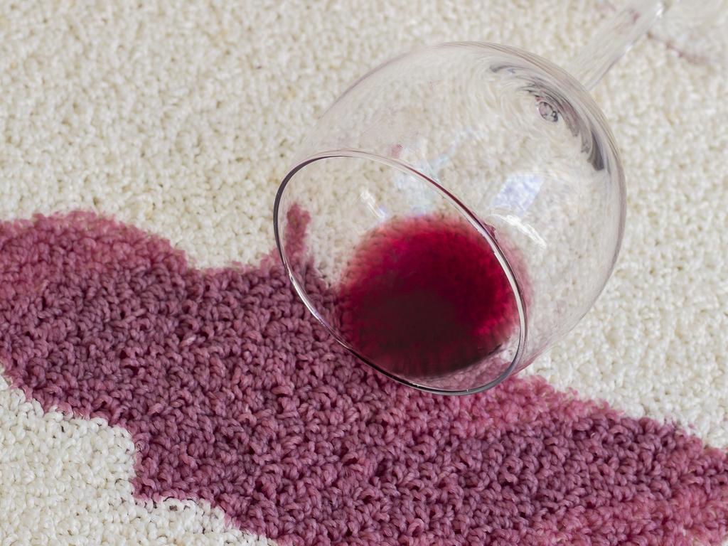 Red wine stains are a problem at many family gatherings.