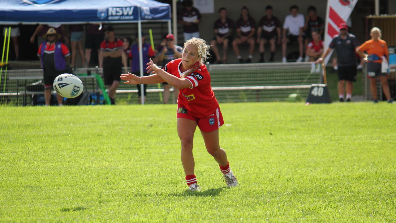 Tori Shipton of the Illawarra Steelers Lisa Fiaola Cup side. Picture: Kevin Merrigan